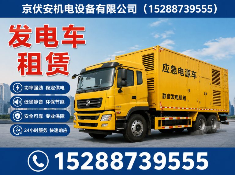 三亚发电车租赁展示图